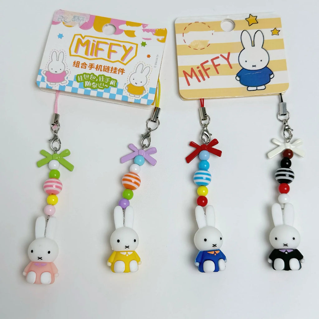 Kawaii Bunny Bow Keychain